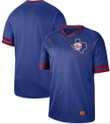 Rangers Blank Royal Cooperstown Collection Stitched Baseball Jersey Mlb