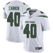 New York Jets #40 Trenton Cannon White Men's Stitched Football Vapor Untouchable Limited Jersey Nfl