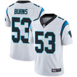 Panthers #53 Brian Burns White Men's Stitched Football Vapor Untouchable Limited Jersey Nfl