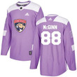 Adidas Panthers #88 Jamie Mcginn Purple Authentic Fights Cancer Stitched Nhl Jersey Nhl