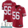 Nike 49Ers #56 Kwon Alexander Red Super Bowl Liv 2020 Team Color Youth Stitched Nfl Vapor Untouchable Limited Jersey Nfl