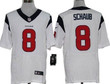 Nike Houston Texans #8 Matt Schaub White Elite Jersey Nfl