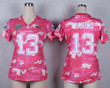 Nike Miami Dolphins #13 Dan Marino 2014 Salute To Service Pink Camo Womens Jersey Nfl- Women's