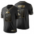 Men's Cleveland Browns #81 Austin Hooper Golden Edition Black Nike Jersey Nfl