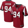 Men's Atlanta Falcons #94 Tyson Jackson Red Team Color Nfl Nike Elite Jersey Nfl