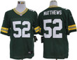 Size 60 4Xl-Clay Matthews Green Bay Packers #52 Green Stitched Nike Elite Nfl Jerseys Nfl
