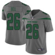 Nike Jets #26 Le'veon Bell Gray Men's Stitched Nfl Limited Inverted Legend Jersey Nfl