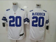 Nike Dallas Cowboys #20 Darren Mcfadden White Game Jersey Nfl