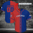 Personalize Baseball Jersey - Custom Name and Number Personalized CHICAGO CUBS 134 Baseball Jersey For Fans - Baseball Jersey LF