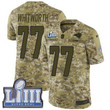 #77 Limited Andrew Whitworth Camo Nike Nfl Men's Jersey Los Angeles Rams 2018 Salute To Service Super Bowl Liii Bound Nfl