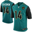 Men's Jacksonville Jaguars #14 Justin Blackmon 2013 Nike Green Game Jersey Nfl