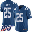 Nike Colts #25 Marlon Mack Royal Blue Men's Stitched Nfl Limited Rush 100Th Season Jersey Nfl