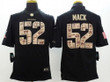 Nike Oakland Raiders #52 Khalil Mack Salute To Service Black Limited Jersey Nfl