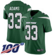Jets #33 Jamal Adams Green Team Color Men's Stitched Football 100Th Season Vapor Limited Jersey Nfl