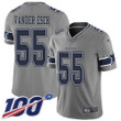 Nike Cowboys #55 Leighton Vander Esch Gray Men's Stitched Nfl Limited Inverted Legend 100Th Season Jersey Nfl