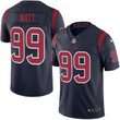 Men's Houston Texans #99 J.J. Watt Nike Navy Color Rush Limited Jersey Nfl