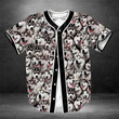 Siberian Husky Baseball Jersey | Colorful | Adult Unisex | S - 5Xl Full Size - Baseball Jersey Lf