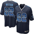 Nike Cowboys #82 Jason Witten Navy Blue Team Color Men's Stitched Nfl Limited Strobe Jersey Nfl