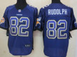 Nike Minnesota Vikings #82 Kyle Rudolph Drift Fashion Purple Elite Jersey Nfl