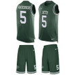 Nike Jets #5 Christian Hackenberg Green Team Color Men's Stitched Nfl Limited Tank Top Suit Jersey Nfl