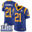#21 Limited Nolan Cromwell Royal Blue Nike Nfl Alternate Youth Jersey Los Angeles Rams Vapor Untouchable Super Bowl Liii Bound Nfl