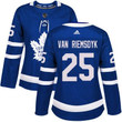 Adidas Maple Leafs #25 James Van Riemsdyk Blue Home Women's Stitched Nhl Jersey Nhl- Women's