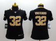 Nike New Orleans Saints #32 Kenny Vaccaro Black Limited Womens Jersey Nfl- Women's