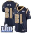 Youth Los Angeles Rams #81 Limited Torry Holt Navy Blue Nike Nfl Home Vapor Untouchable Super Bowl Liii Bound Limited Jersey Nfl