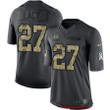 Men's Green Bay Packers #27 Eddie Lacy Black Anthracite 2016 Salute To Service Stitched Nfl Nike Limited Jersey Nfl