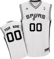 Personalize Jersey Mens San Antonio Spurs Customized White Jersey Nba
