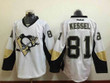 Men's Pittsburgh Penguins #81 Phil Kessel White Jersey Nhl
