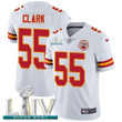 Nike Chiefs #55 Frank Clark White Super Bowl Liv 2020 Youth Stitched Nfl Vapor Untouchable Limited Jersey Nfl