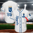 Personalize Baseball Jersey - Custom Name Personalized KANSAS CITY ROYALS 85 Baseball Jersey For Fans - Baseball Jersey LF