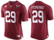 Men's Alabama Crimson Tide #29 Minkah Fitzpatrick Red 2017 Championship Game Patch Stitched Cfp Nike Limited Jersey Ncaa