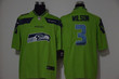 Men's Seattle Seahawks #3 Russell Wilson Green 2020 Big Logo Vapor Untouchable Stitched Nfl Nike Fashion Limited Jersey Nfl