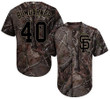 San Francisco Giants #40 Madison Bumgarner Camo Realtree Collection Cool Base Stitched Mlb Jersey Mlb