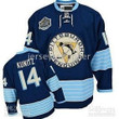 Pittsburgh Penguins #14 Chris Kunitz Navy Blue Third Jersey Nhl