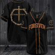 God Forgiven Baseball Jersey | Colorful | Adult Unisex | S - 5Xl Full Size - Baseball Jersey Lf