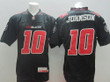 Cfl Ottawa Redblacks #10 Kierrie Johnson Black Jersey Nfl