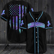 Mermaid Baseball Jersey | Colorful | Adult Unisex | S - 5Xl Full Size - Baseball Jersey Lf