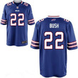 Men's Buffalo Bills #22 Reggie Bush Royal Blue Team Color Stitched Nfl Nike Elite Jersey Nfl