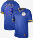 Brewers #19 Robin Yount Royal Authentic Cooperstown Collection Stitched Baseball Jersey Mlb