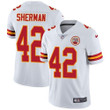 Nike Chiefs #42 Anthony Sherman White Men's Stitched Nfl Vapor Untouchable Limited Jersey Nfl