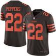 Nike Cleveland Browns #22 Jabrill Peppers Brown Men's Stitched Nfl Limited Rush Jersey Nfl