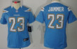 Nike San Diego Chargers #23 Quentin Jammer Light Blue Limited Womens Jersey Nfl- Women's