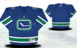 Personalize Jersey Vancouver Canucks Youths Customized Blue Third Jersey Nhl