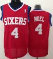 Philadelphia 76Ers #4 Nerlens Noel Red Swingman Jersey Nba
