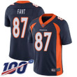 Nike Broncos #87 Noah Fant Navy Blue Alternate Men's Stitched Nfl 100Th Season Vapor Limited Jersey Nfl