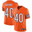 Nike Chicago Bears #40 Gale Sayers Orange Men's Stitched Nfl Limited Rush Jersey Nfl