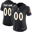 Personalize Jerseywomen's Nike Baltimore Ravens Black Customized Vapor Untouchable Player Limited Jersey Nfl
